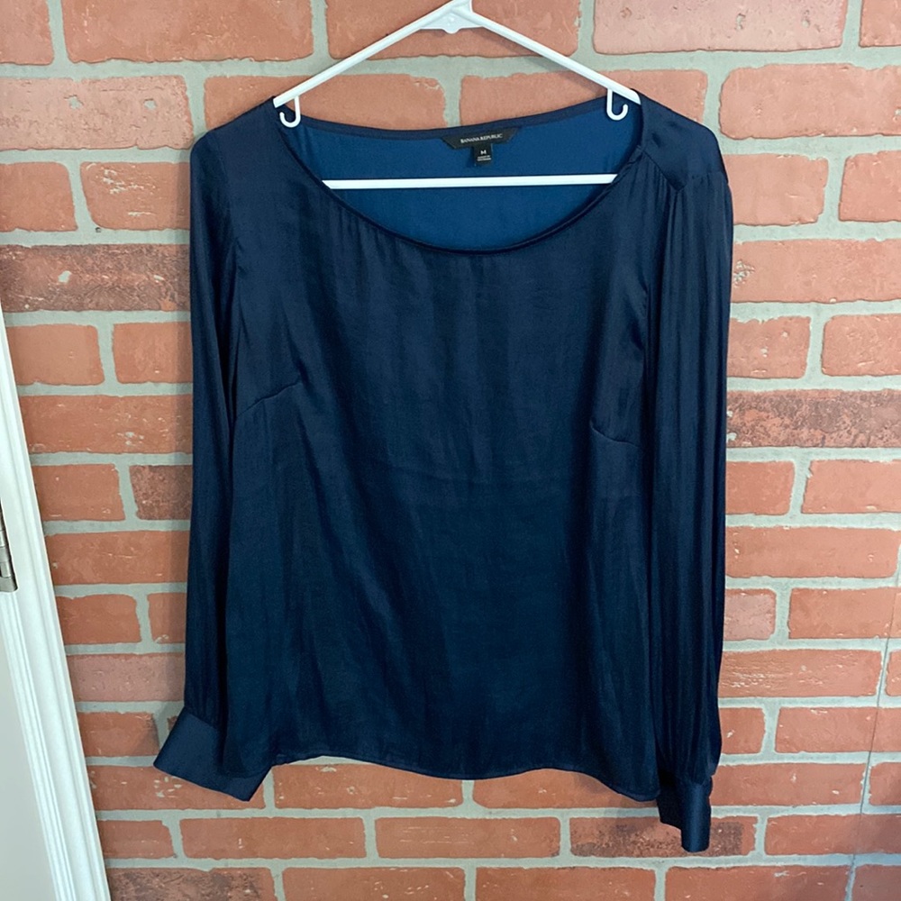 Navy nice work shirt